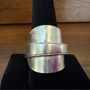 Grape Saddle Spoon Ring